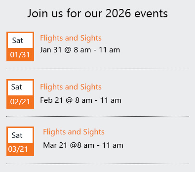 Join us for our upcoming events